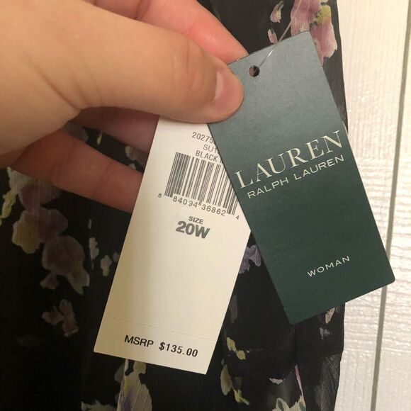 RALPH LAUREN Asymmetrical Skirt Floral Print - Picture 10 of 11